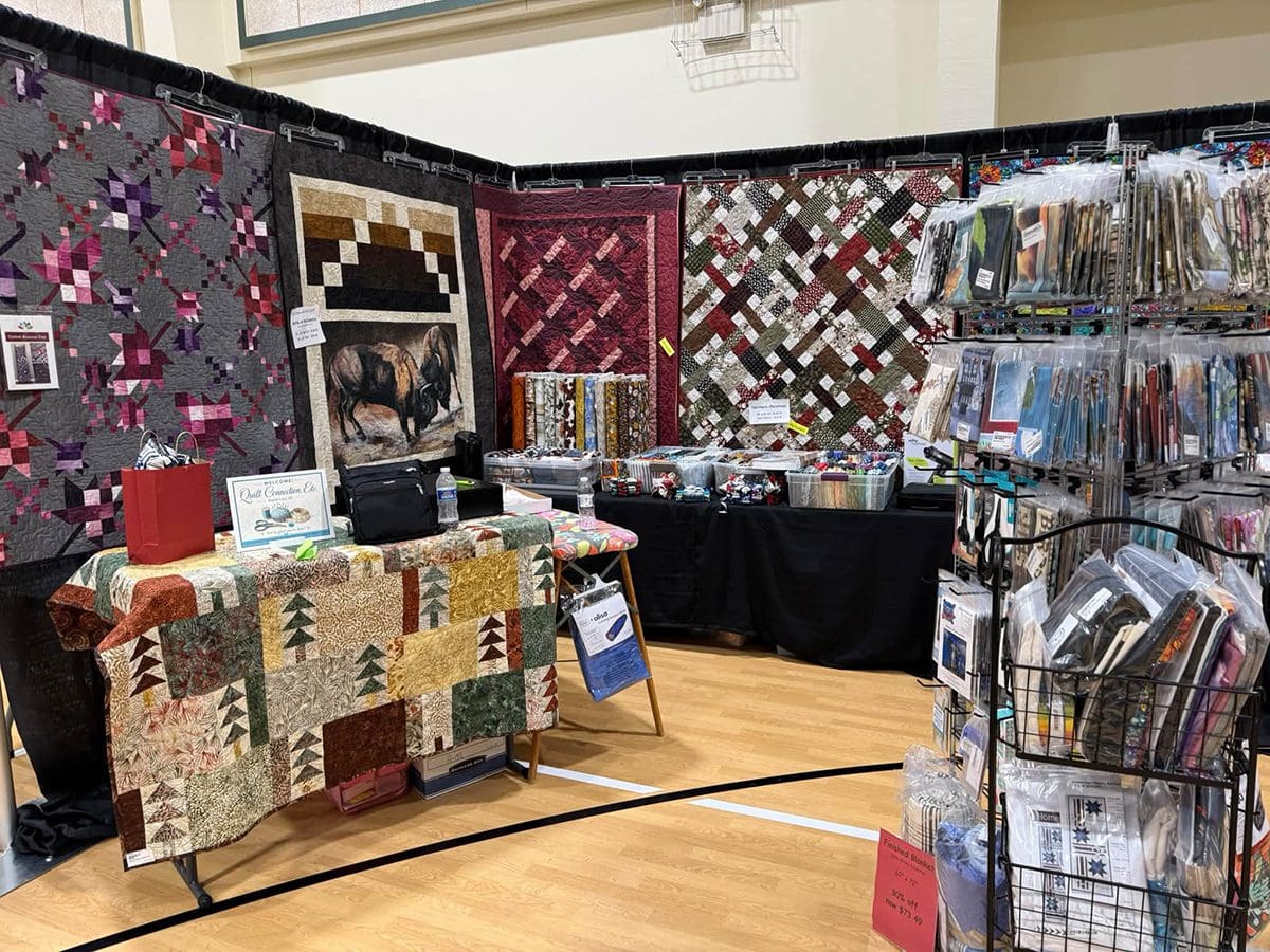Quilt Connection Etc Rapid City quilt top displays