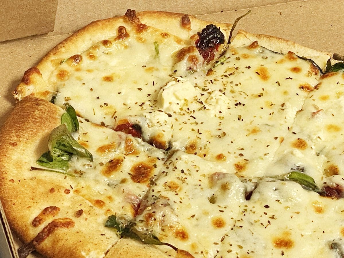 Independent Ale House Rapid City basil and tomato pizza