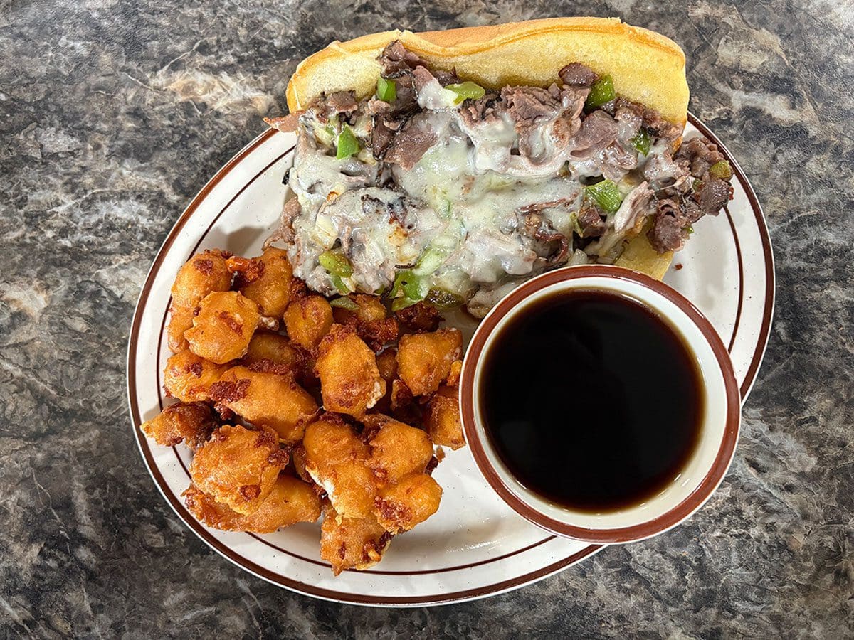 philly sandwich at belle fourche country club