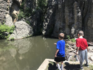 grace coolidge trail pool of water by cliff 300x225