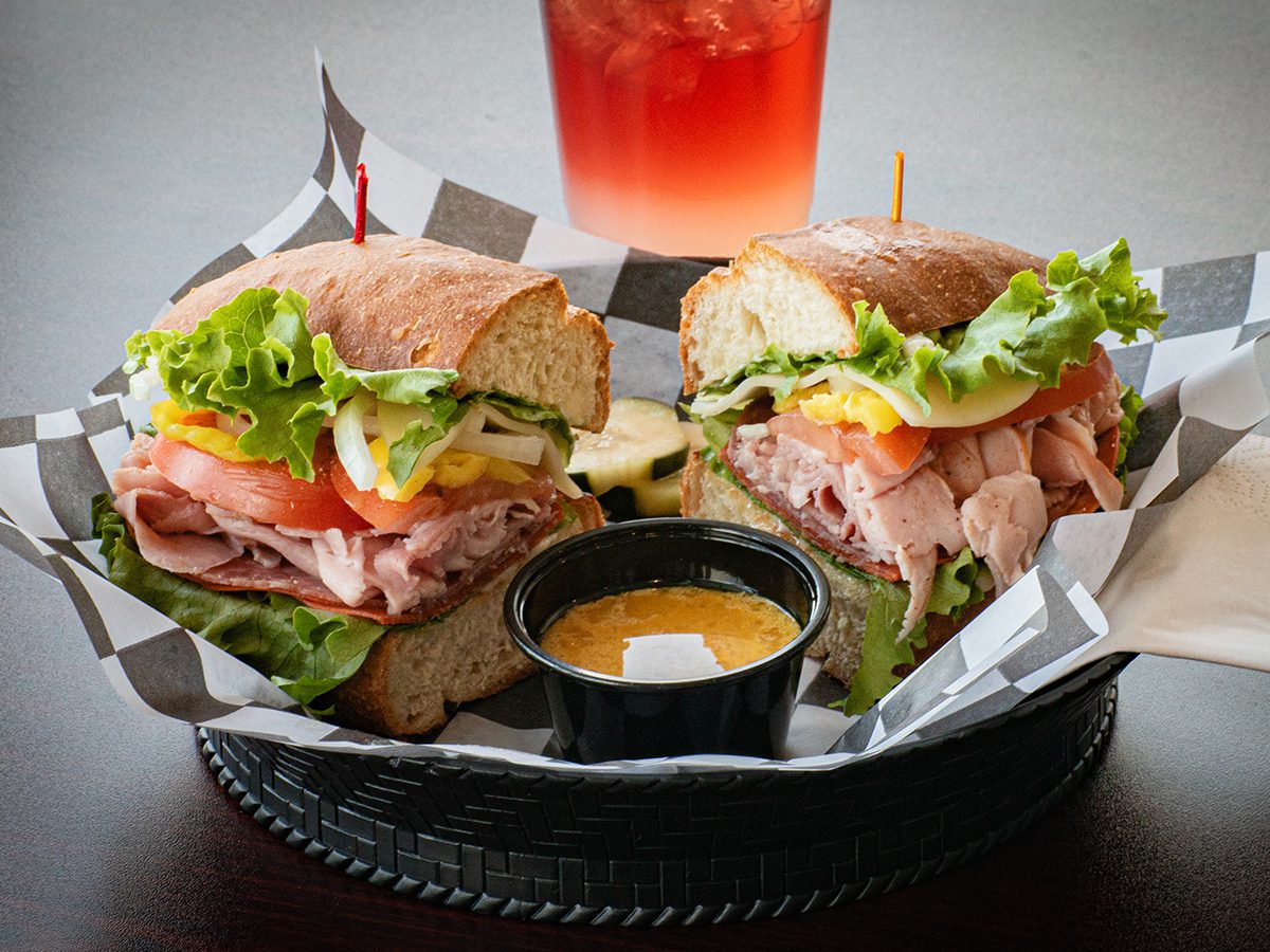 Hot Springs sandwich at The Bashful Bison Rapid City