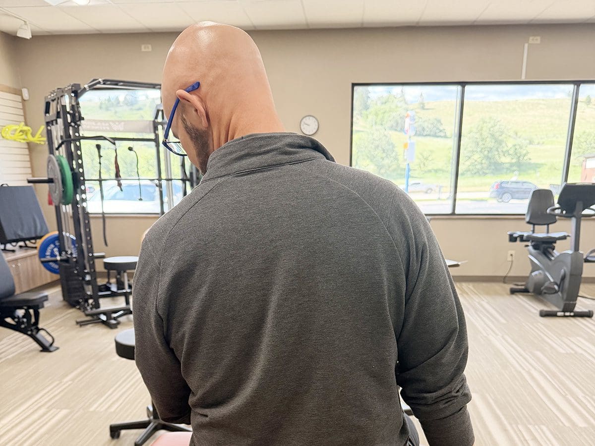 Levator Scapulae Stretch demonstration