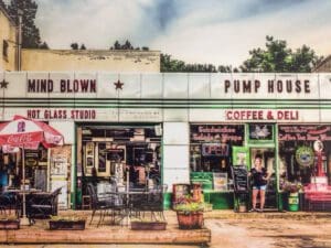 pump house at mind blown studio building 300x225