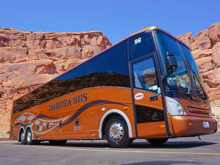 dakota bus service orange bus 1 768x576
