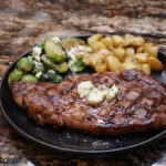 ribeye at gold bison grill