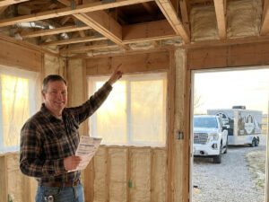 machine gun spray foam house insulation 300x225