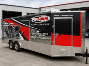 machine gun spray foam trailer 300x225