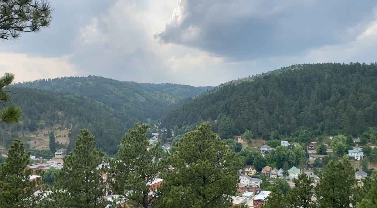 View overlooking Deadwood