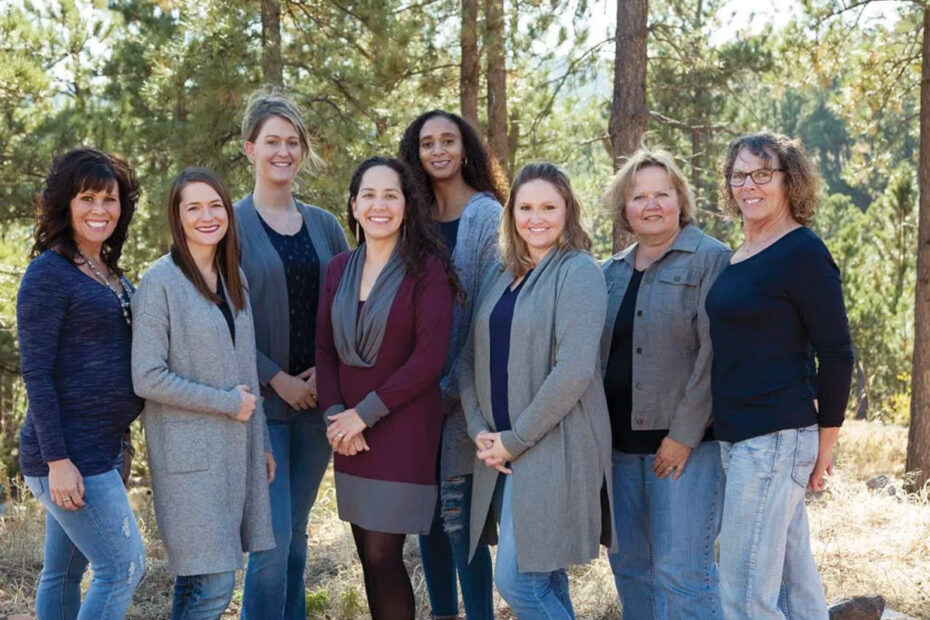 Employees and owner at Dakota Family Dental, Rapid City