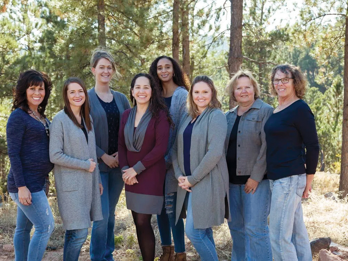 Employees and owner at Dakota Family Dental, Rapid City
