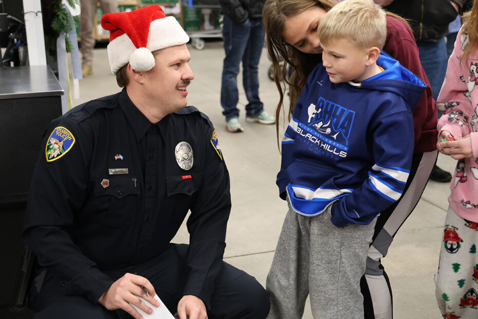 Black Hills Badges for Hope Christmas shopping