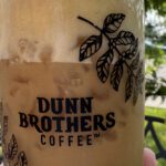 close-up of brown butter pumpkin cold brew at Dunn brothers in rapid city
