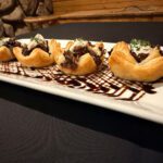 elk wellington bites at latchstring restaurant