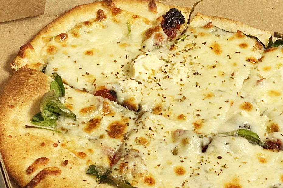 Independent Ale House Rapid City basil and tomato pizza