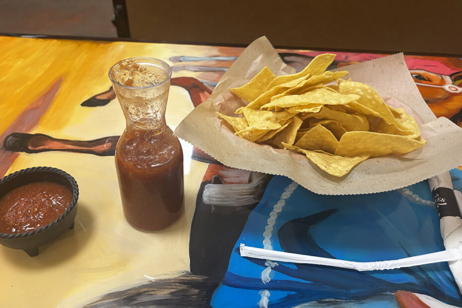 Rancho Los Agaves Belle Fourche chips and salsa