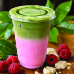 Raspberry cloud matcha at Pumphouse at Mind Blown Studio, Deadwood