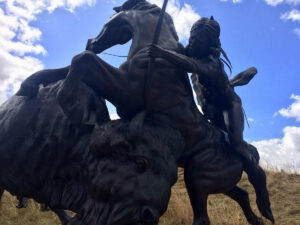 tatanka story of the bison sculpture 300x225