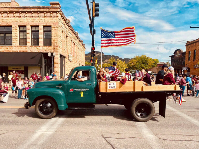 visit spearfish truck in parade 768x576