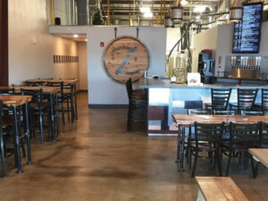 zymurcracy beer company seating 300x225