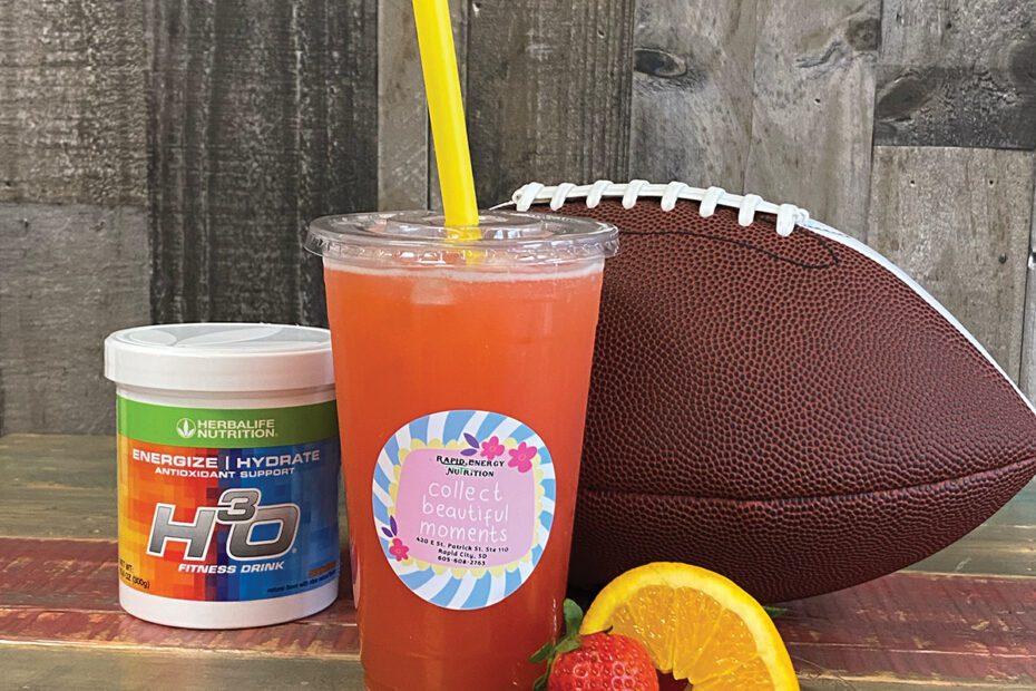 strawberry citrus electrolyte drink at rapid energy nutrition